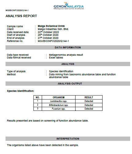 SIJIL LABTEST GENOM