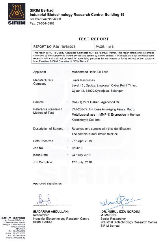 SIJIL LABTEST SIRIM